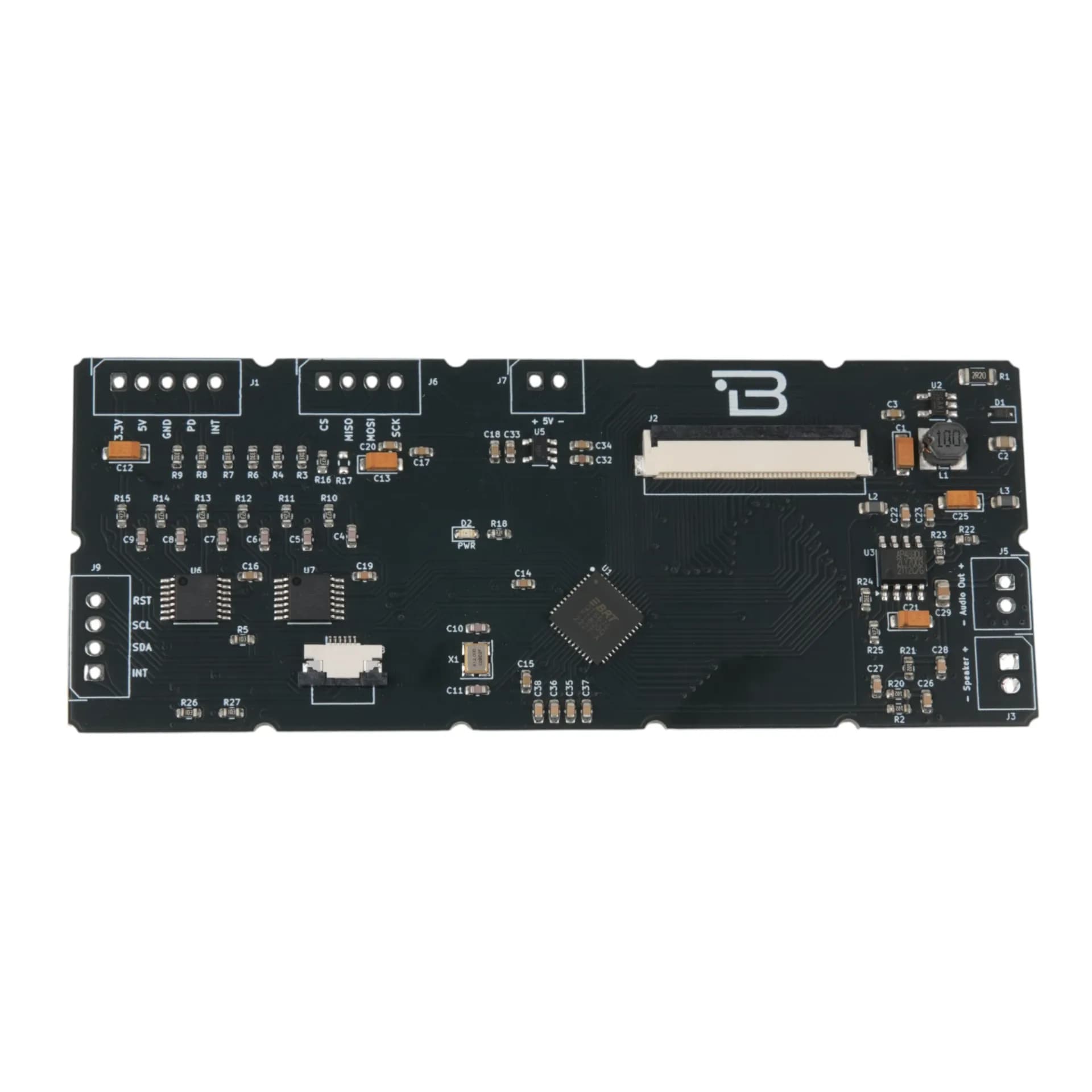 Boardoza FT800 TFT Driver Breakout Board – 1