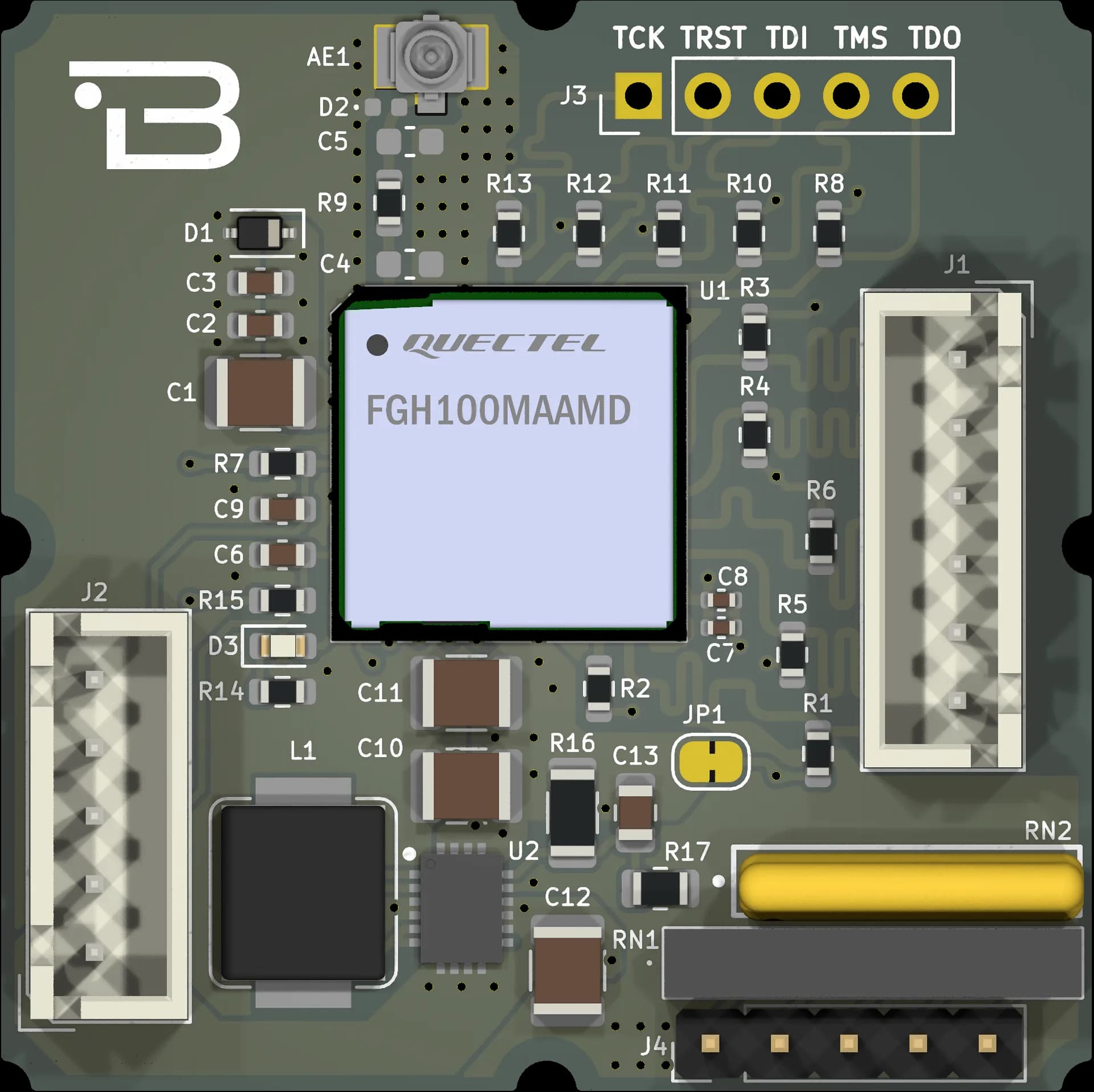 Boardoza FGH100M Wireless Breakout Board – 1