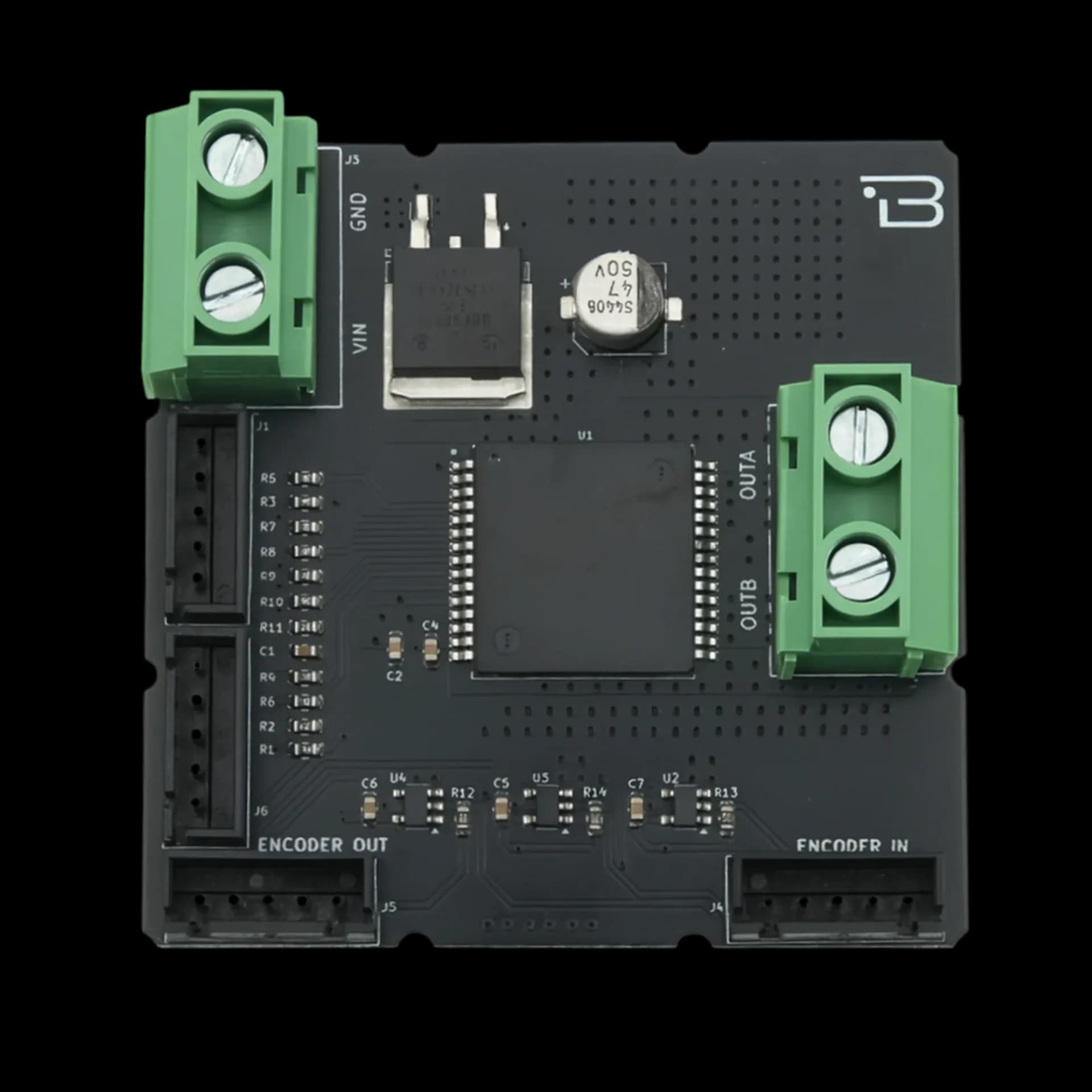 Boardoza VNH5019ATR w-Enc Elite Breakout Board