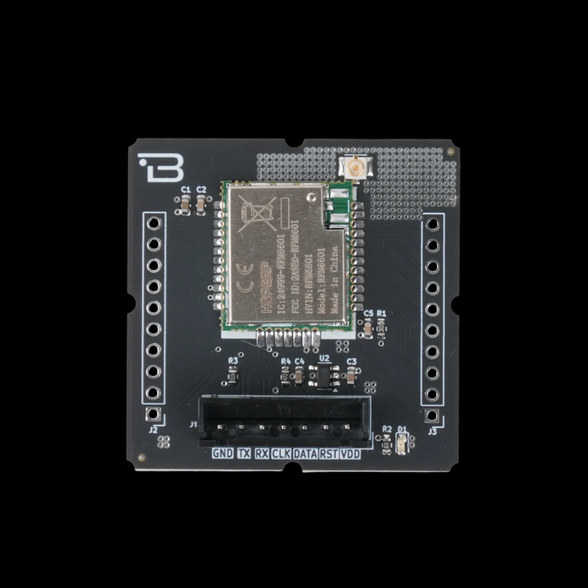 Boardoza RFM6601W LoRa Wireless Breakout Board
