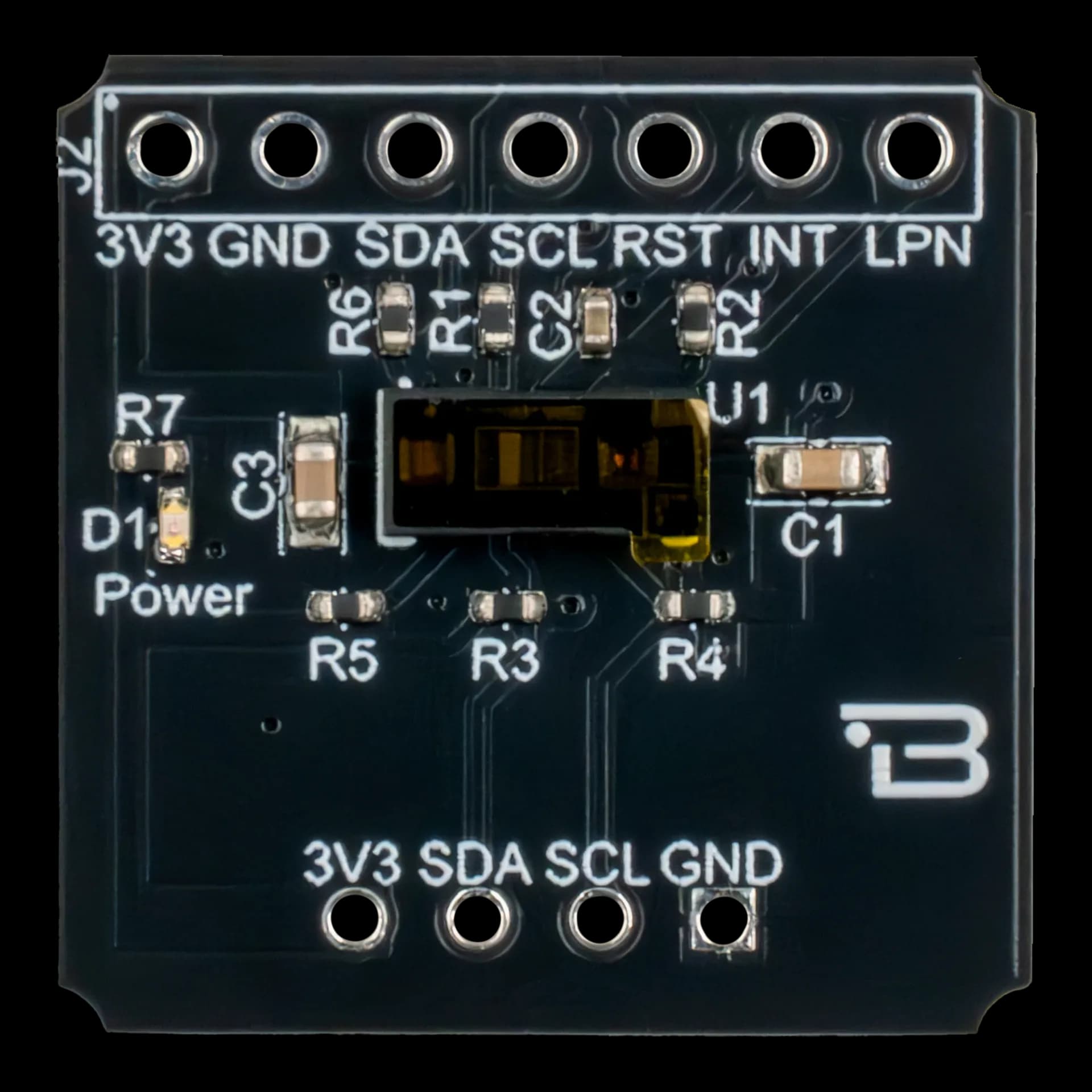 Boardoza VL53L7CX-1 Time-of-Flight Breakout Board