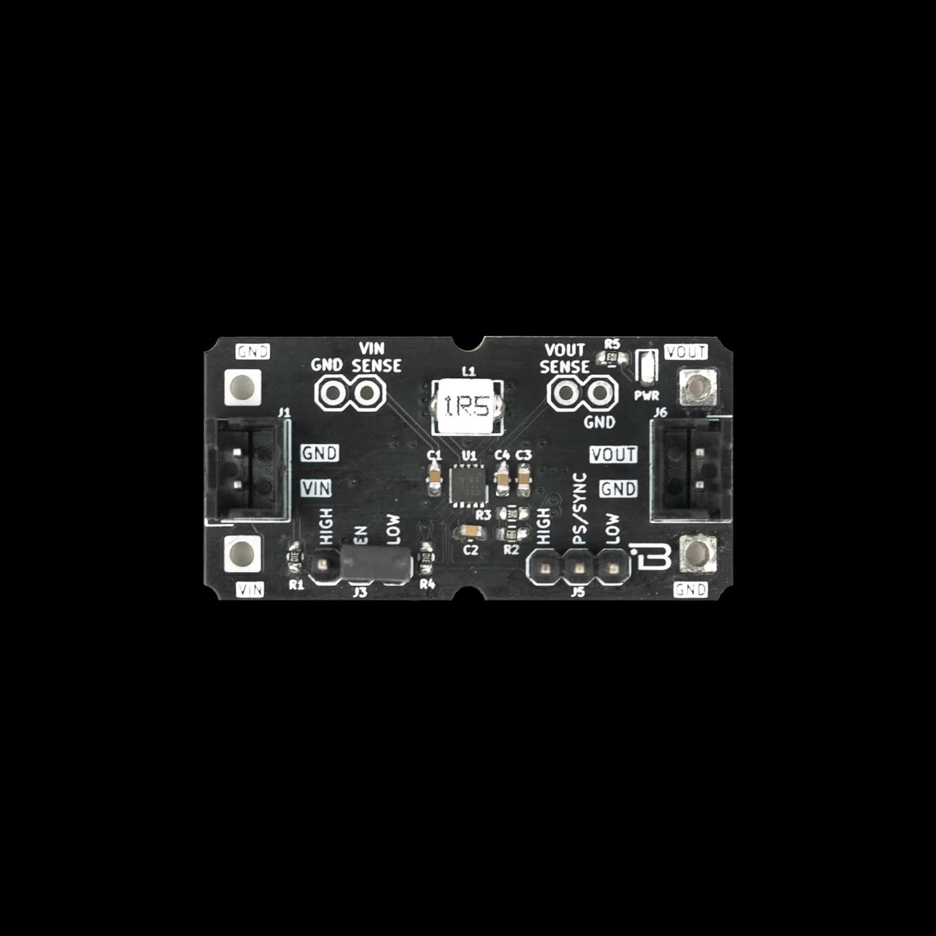 Boardoza TPS63030 Buck-Boost Converter Breakout Board – 1