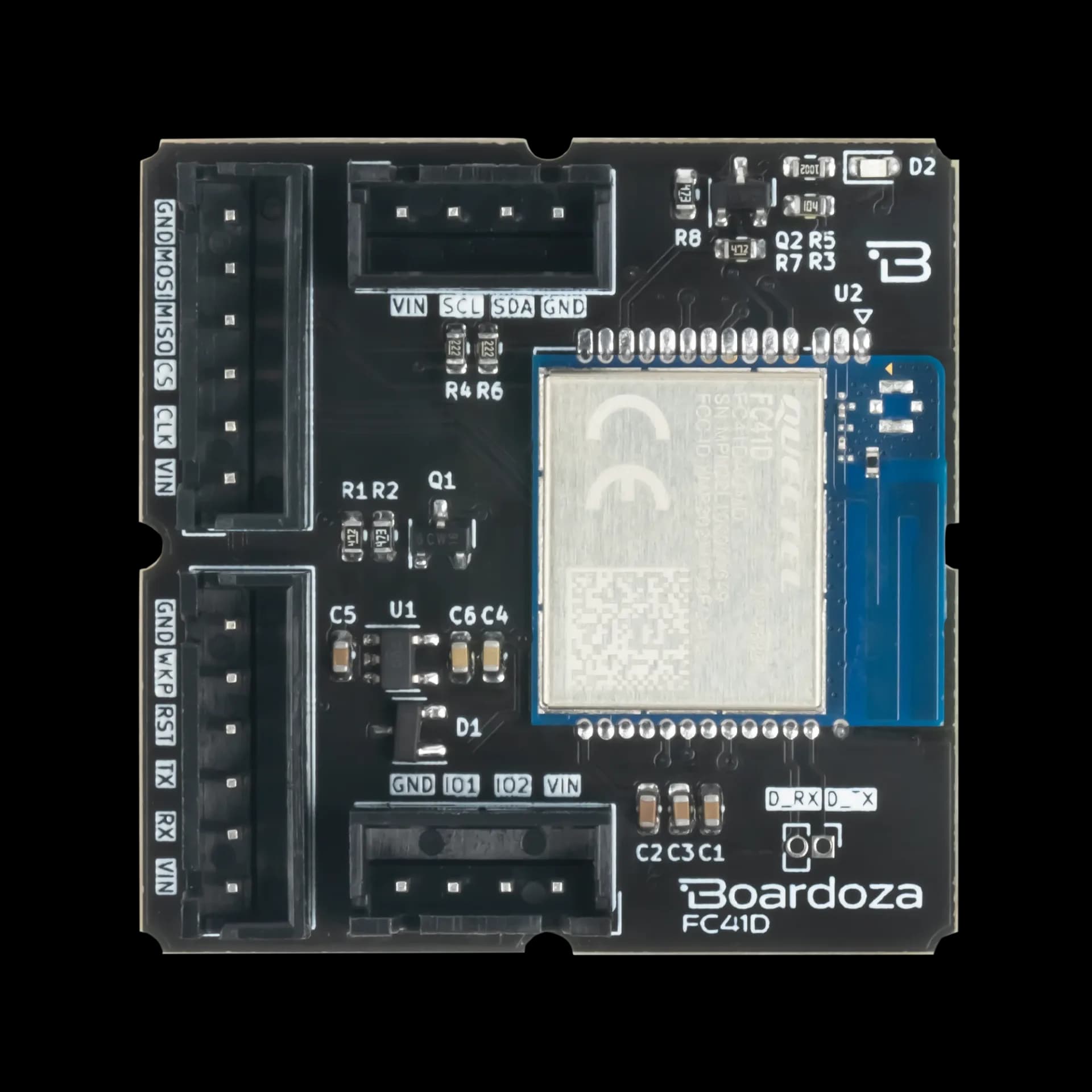 Boardoza Quectel FC41D Wi-Fi And Bluetooth Module Breakout Board – 1