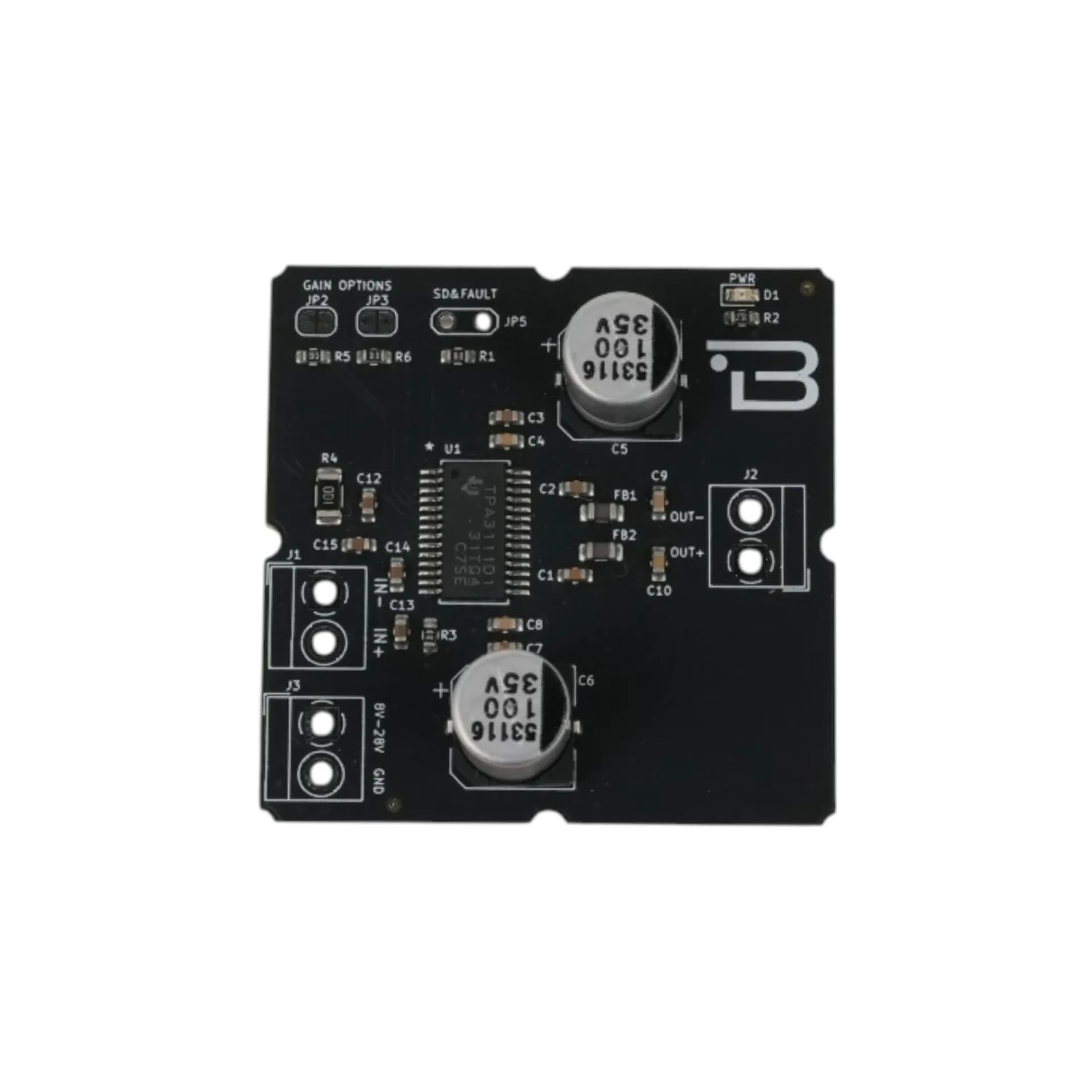 Boardoza TPA3111 Mono Audio Amplifier Breakout Board – 1