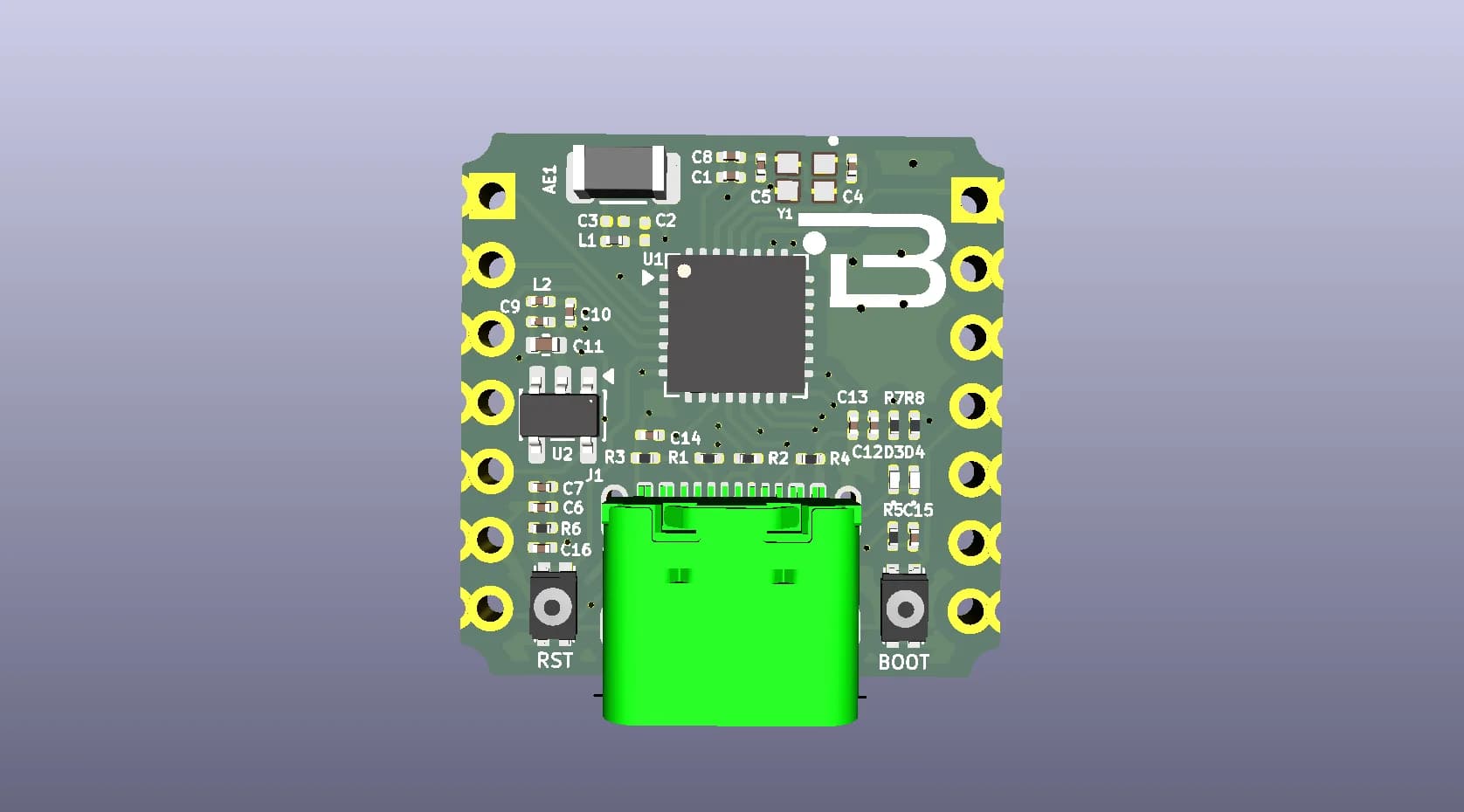Boardoza ESP32-C3 Supermini Development Board – 1