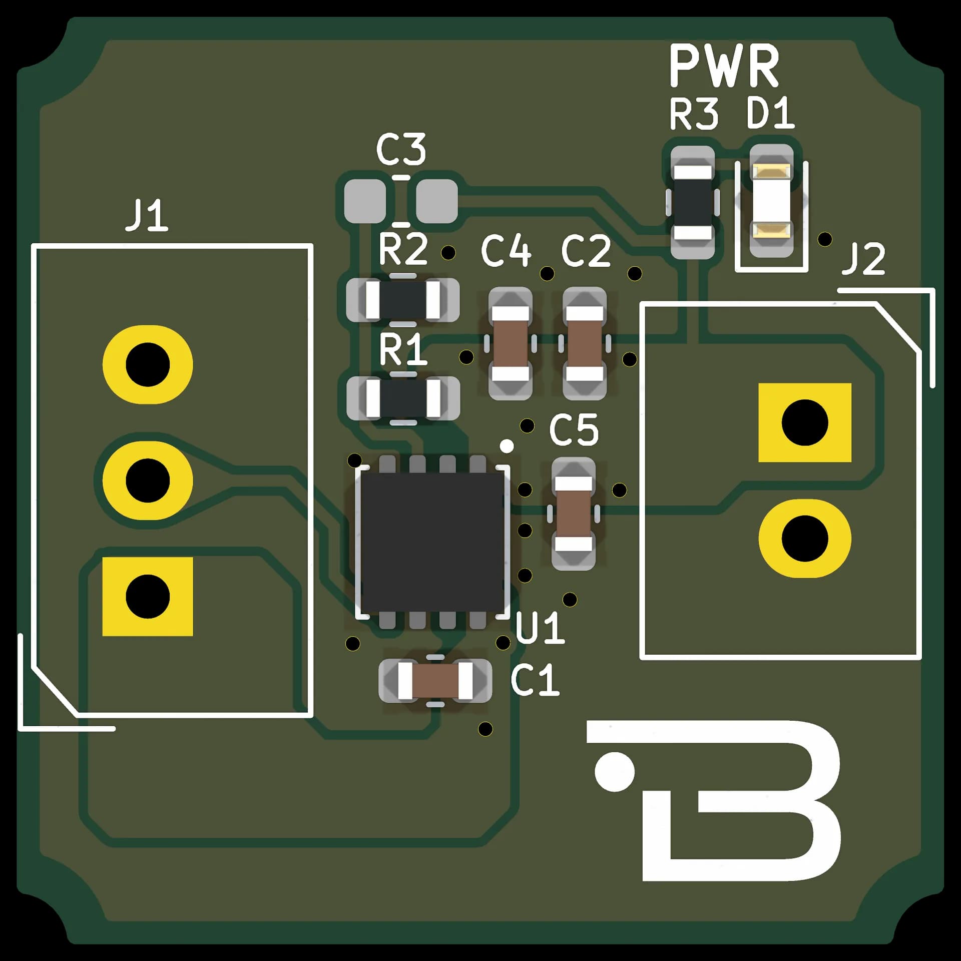 Boardoza TLV766-Q1 LDO Voltage Regulator Breakout Board – 1