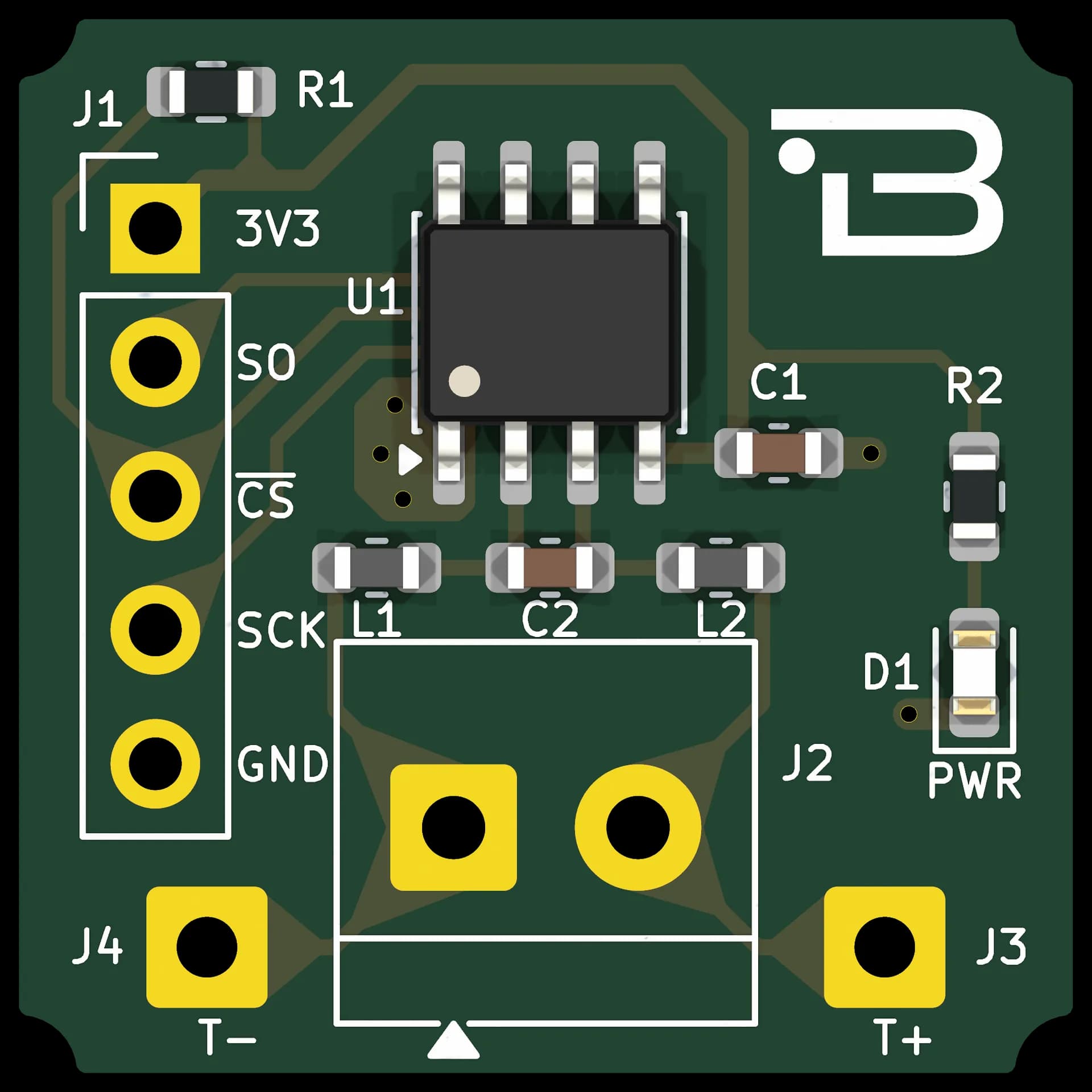 Boardoza MAX31855K K-Type Thermocouple Breakout Board – 1