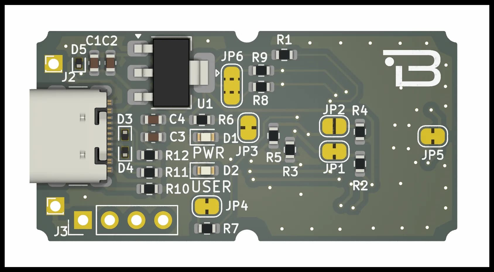 Boardoza FPC2530 Biometric Sensor Breakout Board – 1