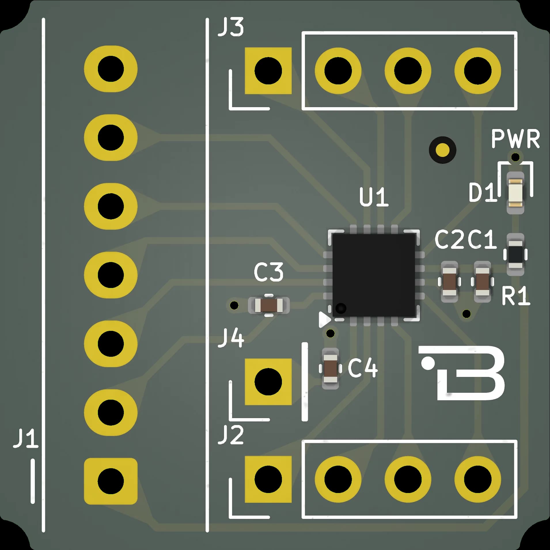 Boardoza TPC2190 8-Channel 16-Bit DAC Breakout Board – 1