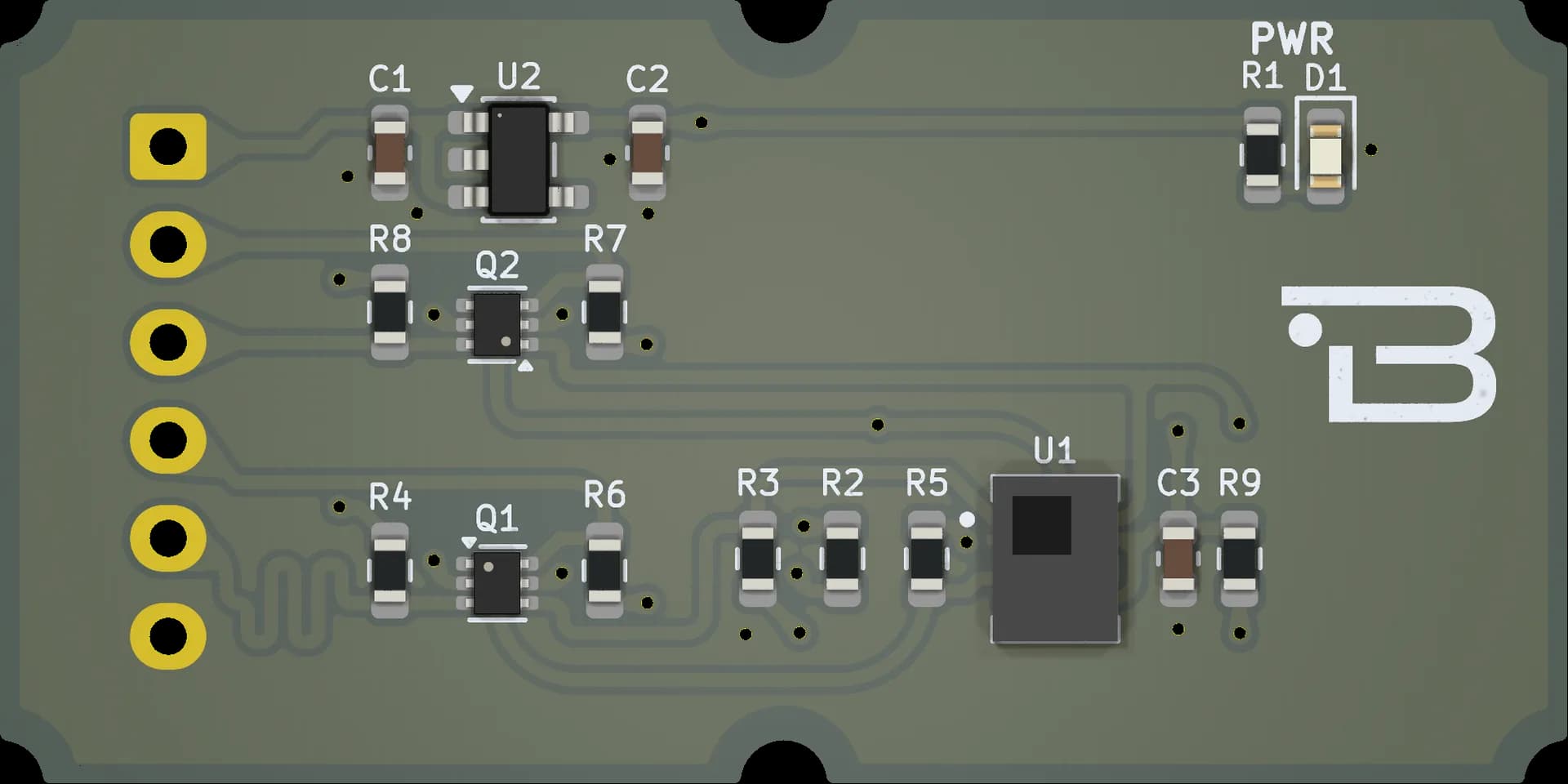 Boardoza STHS34PF80 Infrared Presence and Motion Sensor Breakout Board – 1