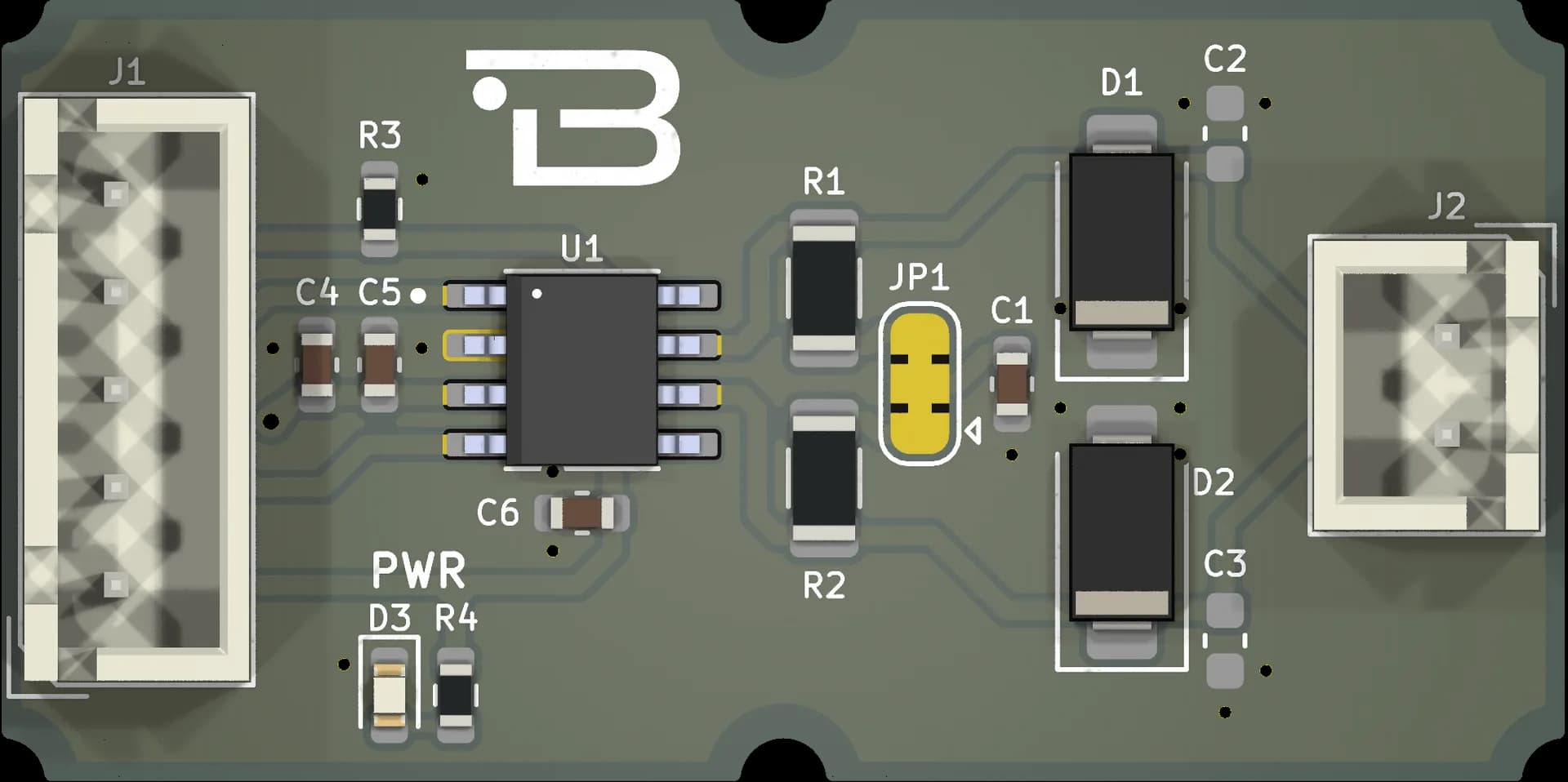 Boardoza TPT1044Q CAN FD Transceiver Breakout Board – 1