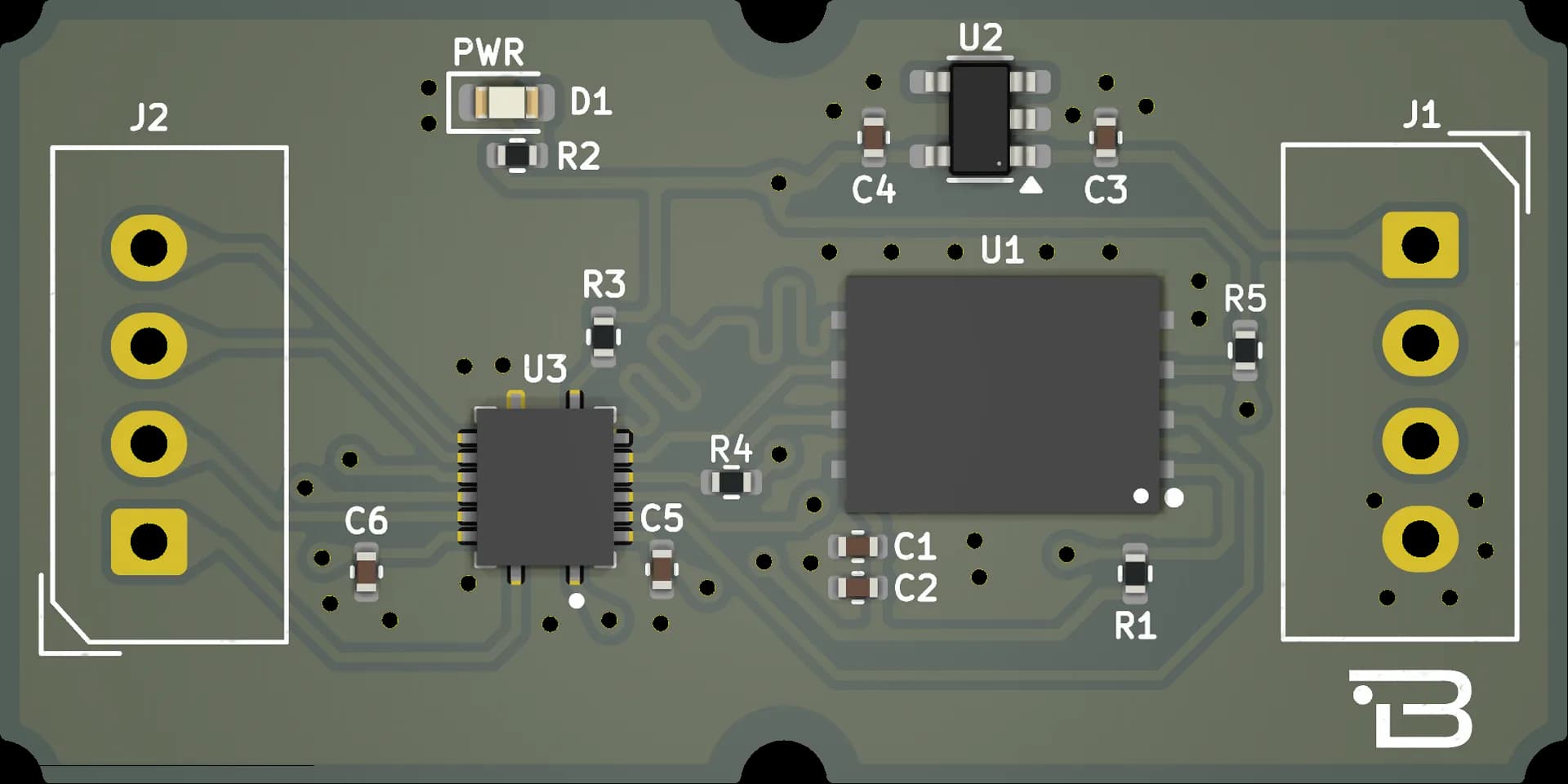 Boardoza W25N01GVZEIG Flash Memory Breakout Board – 1