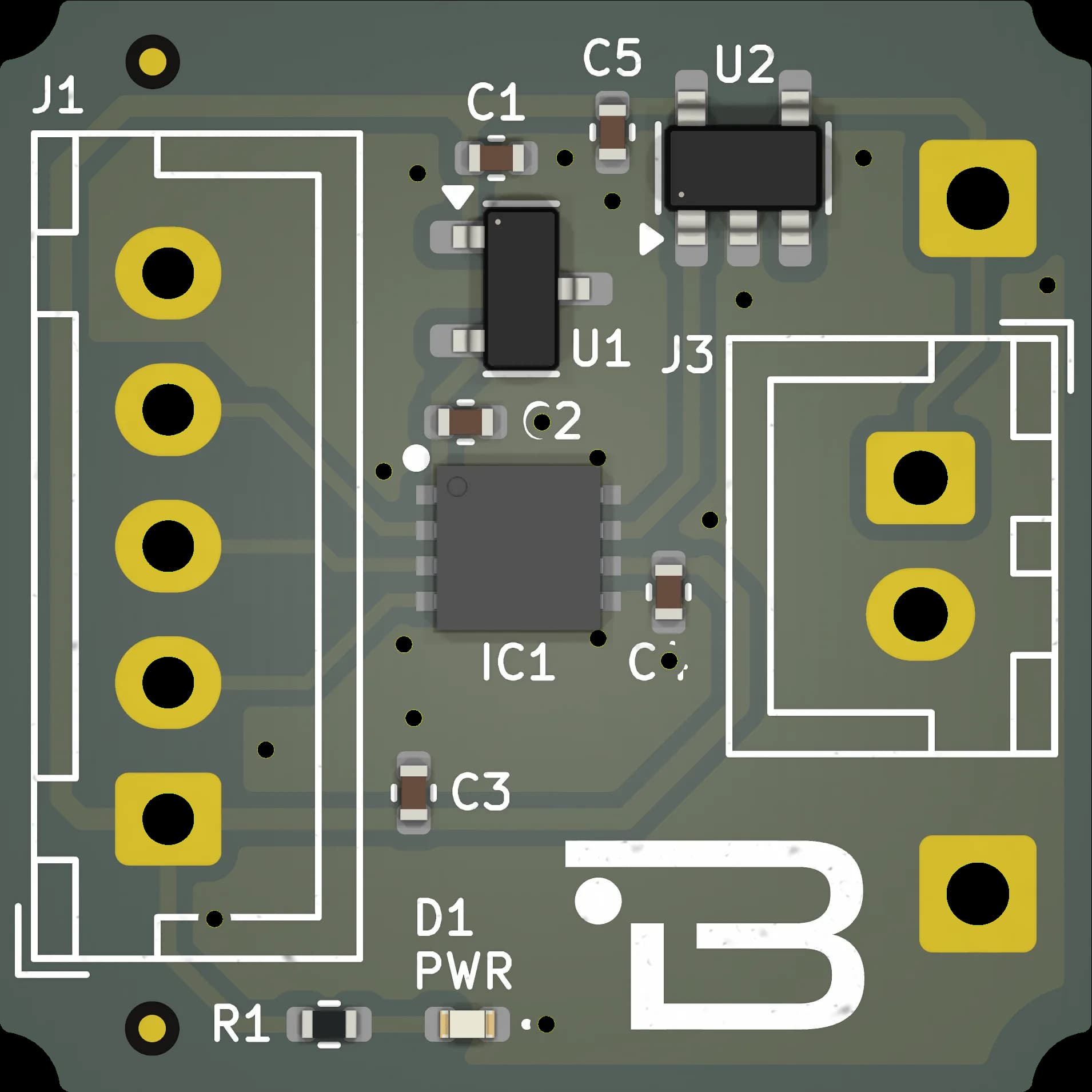 Boardoza TPC2160 16-Bit Unipolar DAC Breakout Board – 1