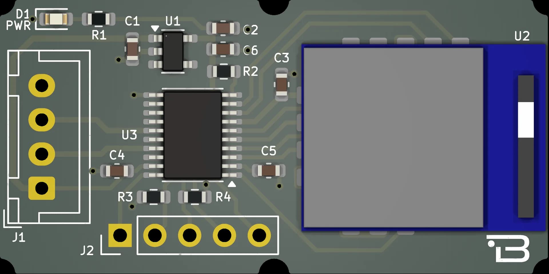 Boardoza HM-BT4531 BLE UART Bridge Breakout Board – 1