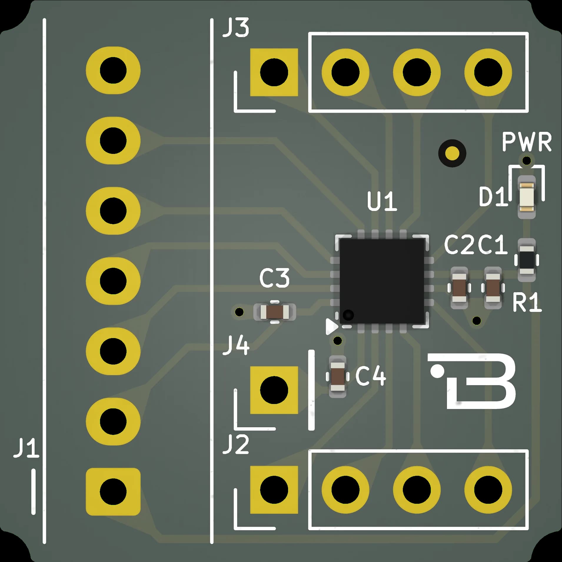 Boardoza TPC2192 8-Channel 12-Bit DAC Breakout Board – 1