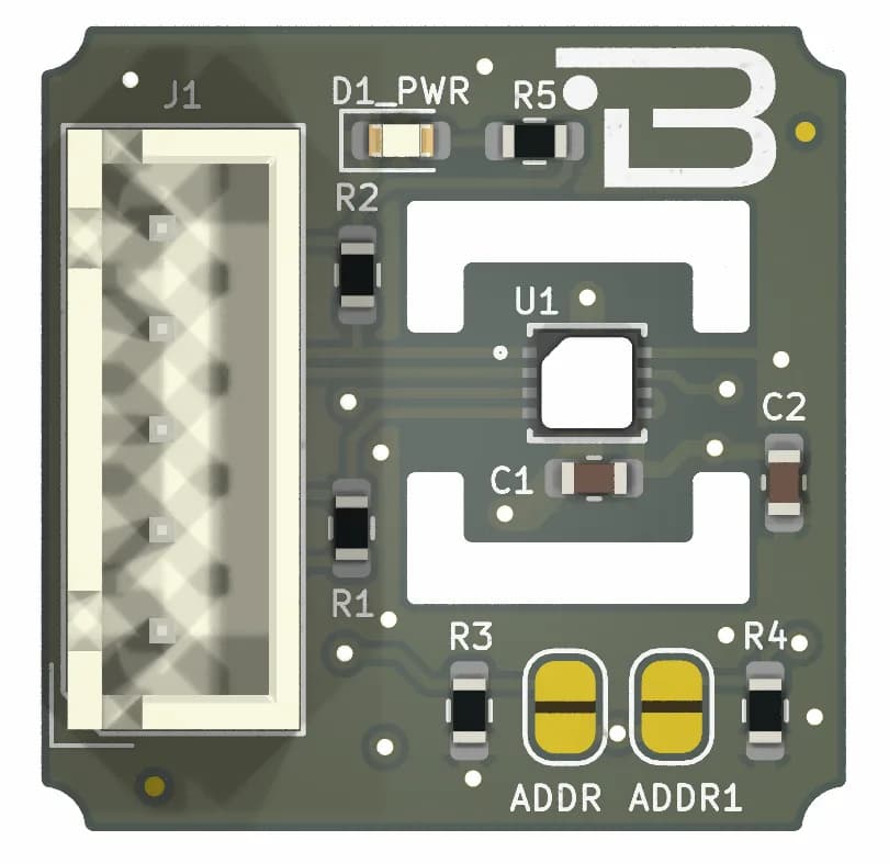 Boardoza HDC3022 Humidity and Temperature Sensor Breakout Board – 1