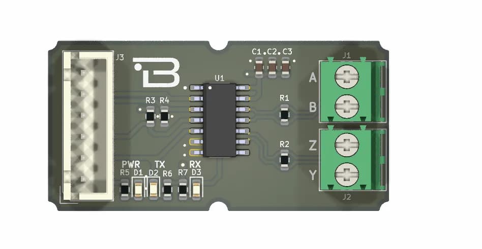 Boardoza THVD1552 Full-Duplex RS485 to UART Breakout Board – 1