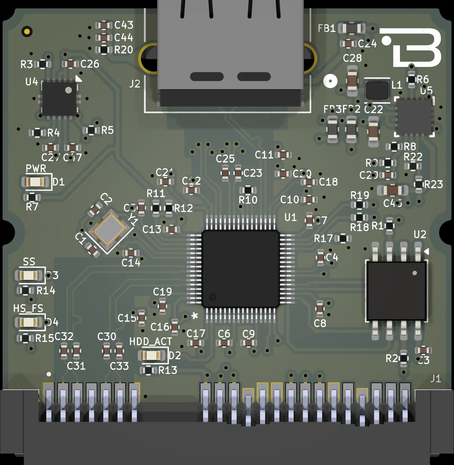 Boardoza TUSB9261 Data Converter Breakout Board – 1