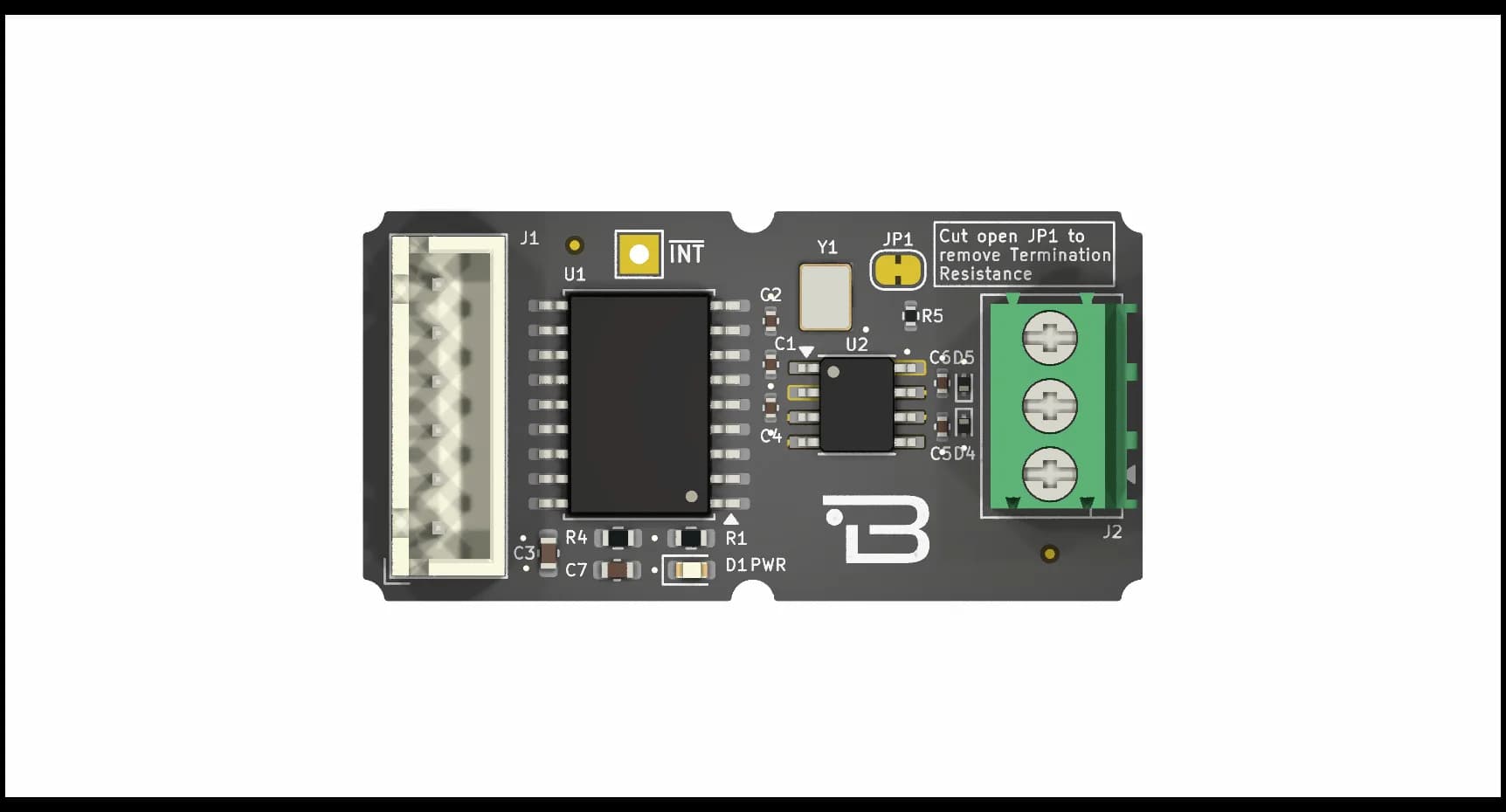 Boardoza MCP2515 CAN Bus to SPI Breakout Board – 1