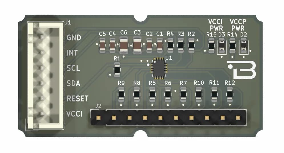 Boardoza TCA6408A 8-Bit I²C I/O Expander Breakout Board – 1