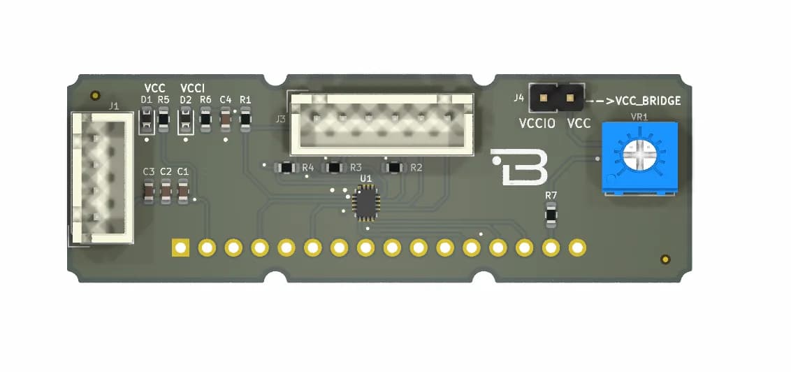 Boardoza TCA6408A I²C 16x2 LCD Driver Breakout Board – 1