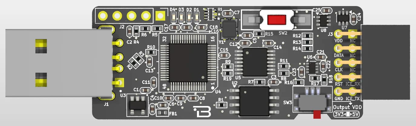 Boardoza Nuvoton SWD Debugger and Programmer Module – 1