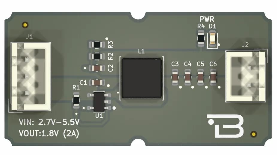 Boardoza AP3429 1.8V Buck Regulator Breakout Board – 1