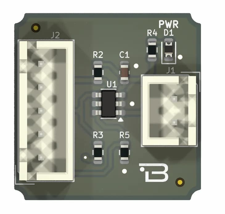 Boardoza MCP4725 12-Bit I²C DAC Breakout Board – 1