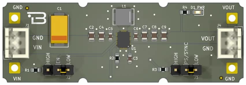 Boardoza TPS63021 3.3V Buck-Boost Regulator Breakout Board – 1