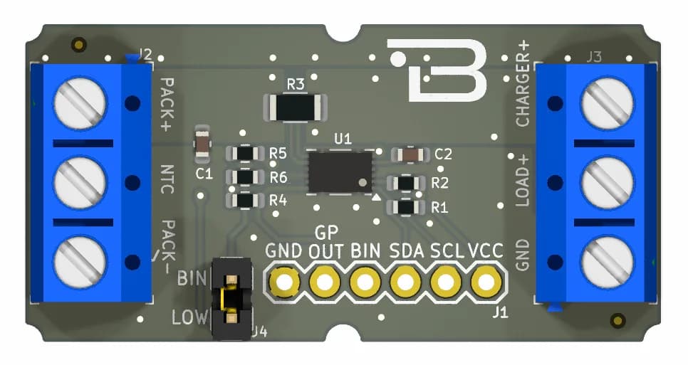 Boardoza BQ27441 G1A Power Management Breakout Board – 1